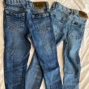 Children’s Lee Slim Straight Fit tapered leg jeans